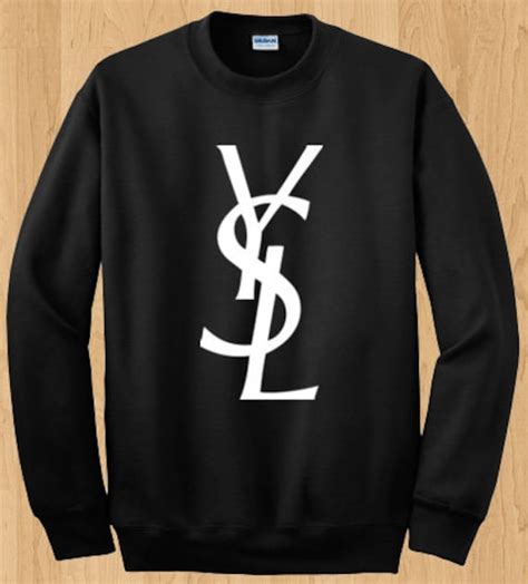 ysl sueter|YSL crewneck sweatshirt.